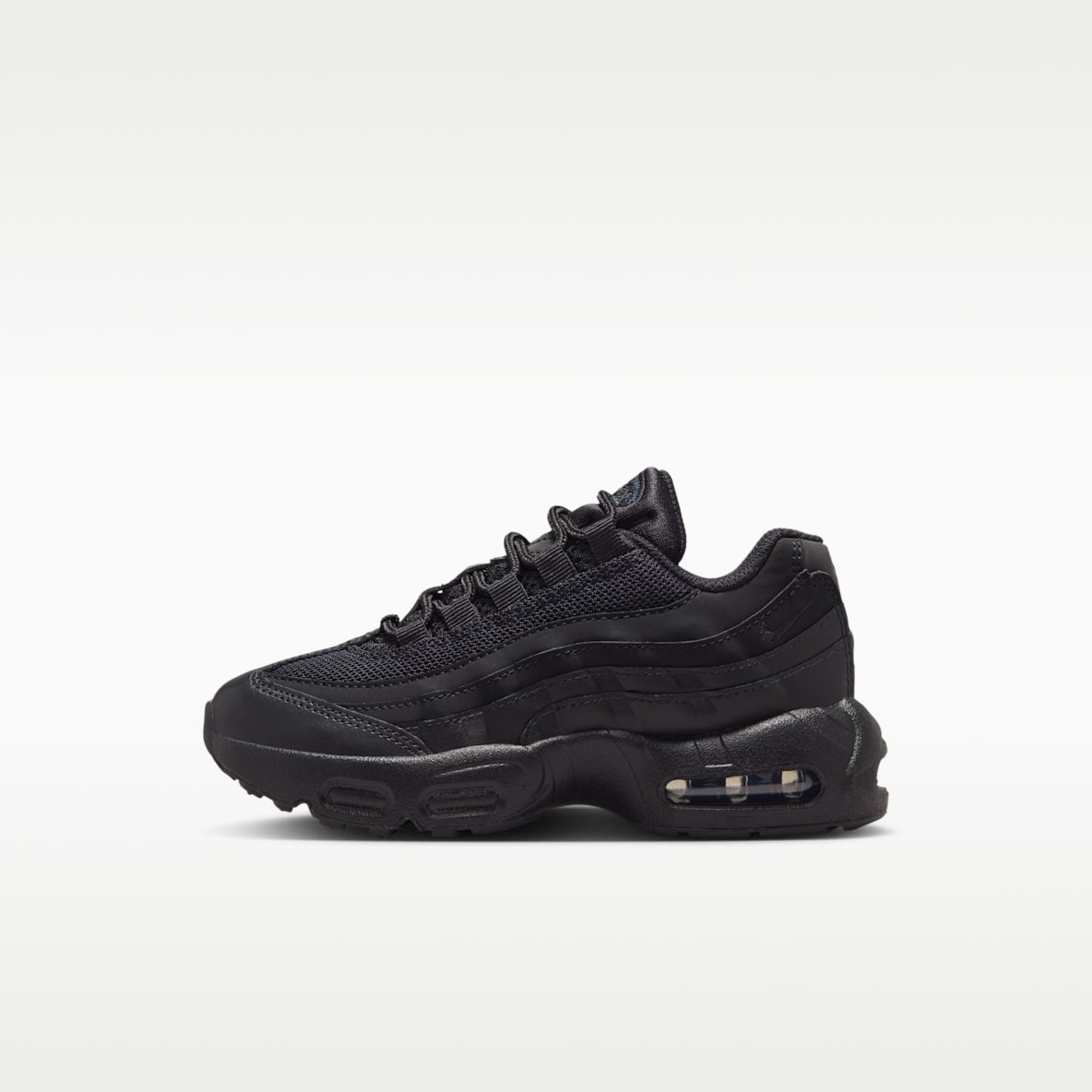 Black Air Max 95 Shoes. Nike CH